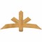 Ekena Millwork Alberta Rough Sawn Timber Gable Bracket, Western Red Cedar, 60"W x 27"H x 4"D x 6"F, 11/12 Pitch GBW060X27X0406ALB00RWR - alternate 1